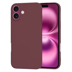Husa pentru iPhone 16 Plus - Techsuit SoftFlex - Plum Red