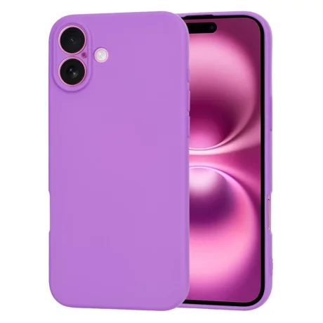 Husa pentru iPhone 16 Plus - Techsuit SoftFlex - Purple