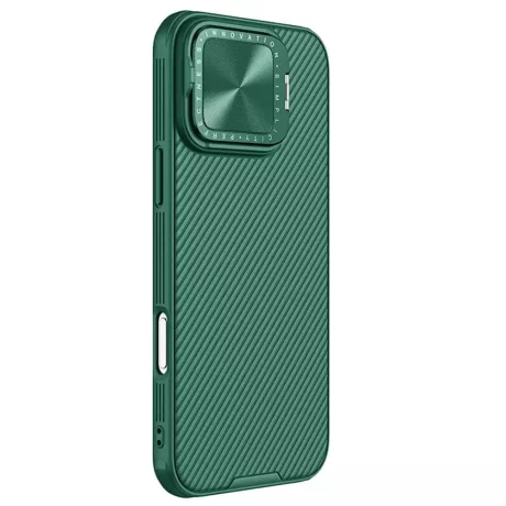 Husa pentru iPhone 16 Pro Max - Nillkin CamShield Prop Magnetic - Green