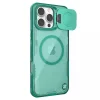 Husa pentru iPhone 16 Pro Max - Nillkin Iceblade Prop Magnetic (without Camera Cutout) - Green