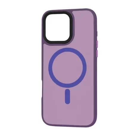 Husa pentru iPhone 16 Pro Max - Techsuit HaloFrost MagSafe Series - Deep Purple