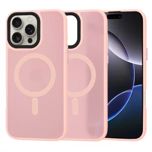 Husa pentru iPhone 16 Pro Max - Techsuit HaloFrost MagSafe Series - Pink