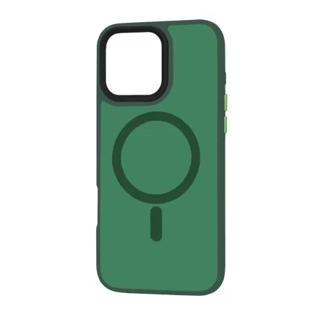 Husa pentru iPhone 16 Pro Max - Techsuit HaloFrost Series - Midnight Green