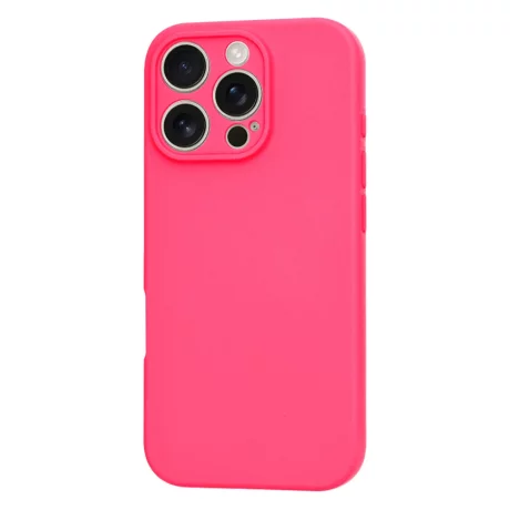 Husa pentru iPhone 16 Pro Max - Techsuit SoftFlex - Hot Pink