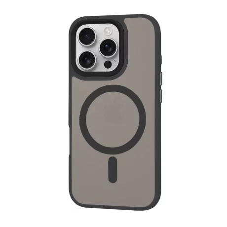 Husa pentru iPhone 16 Pro - Techsuit HaloFrost MagSafe Series - Black