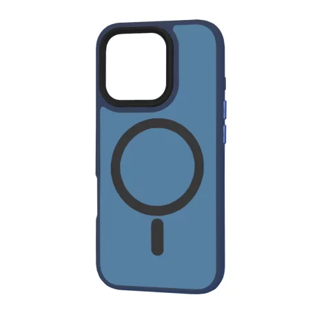Husa pentru iPhone 16 Pro - Techsuit HaloFrost MagSafe Series - Deep Blue