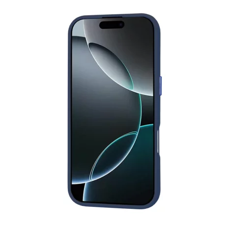 Husa pentru iPhone 16 Pro - Techsuit HaloFrost MagSafe Series - Deep Blue