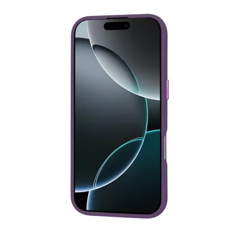 Husa pentru iPhone 16 Pro - Techsuit HaloFrost MagSafe Series - Deep Purple