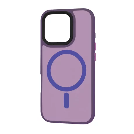 Husa pentru iPhone 16 Pro - Techsuit HaloFrost MagSafe Series - Deep Purple