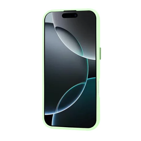 Husa pentru iPhone 16 Pro - Techsuit HaloFrost MagSafe Series - Light Green