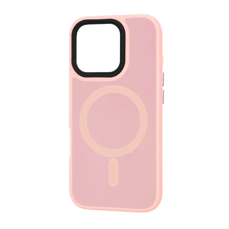 Husa pentru iPhone 16 Pro - Techsuit HaloFrost MagSafe Series - Pink