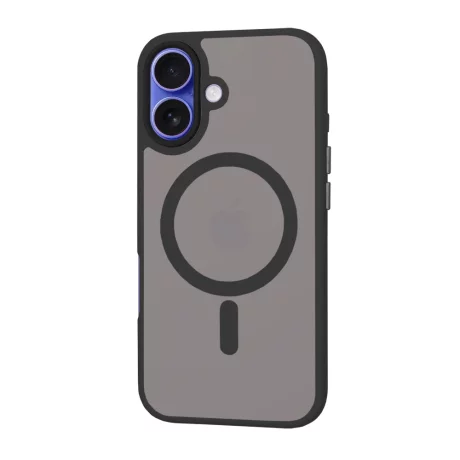 Husa pentru iPhone 16 - Techsuit HaloFrost MagSafe Series - Black
