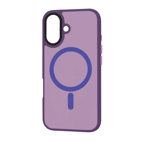 Husa pentru iPhone 16 - Techsuit HaloFrost MagSafe Series - Deep Blue