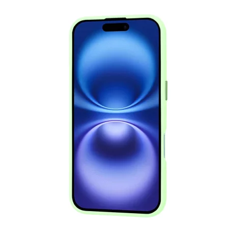 Husa pentru iPhone 16 - Techsuit HaloFrost MagSafe Series - Light Green