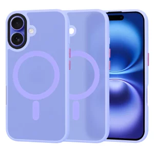 Husa pentru iPhone 16 - Techsuit HaloFrost MagSafe Series - Light Purple