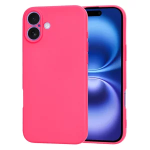 Husa pentru iPhone 16 - Techsuit SoftFlex - Hot Pink