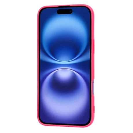 Husa pentru iPhone 16 - Techsuit SoftFlex - Hot Pink