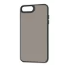 Husa pentru iPhone 6 Plus/ iPhone 6s Plus / iPhone 7 Plus / iPhone 8 Plus - Techsuit HaloFrost Series - Black