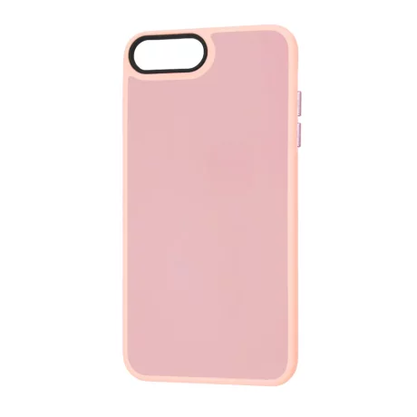 Husa pentru iPhone 6 Plus/ iPhone 6s Plus / iPhone 7 Plus / iPhone 8 Plus - Techsuit HaloFrost Series - Pink