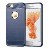 Husa pentru iPhone 6 Plus / iPhone 6s Plus - Techsuit Carbon Silicone - Blue