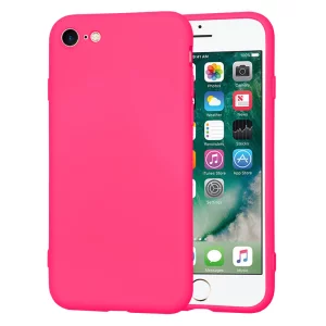 Husa pentru iPhone 7 / iPhone 8 / iPhone SE 2, SE 2020 / iPhone SE 3, SE 2022 - Techsuit SoftFlex - Hot Pink