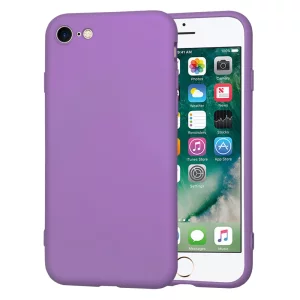 Husa pentru iPhone 7 / iPhone 8 / iPhone SE 2, SE 2020 / iPhone SE 3, SE 2022 - Techsuit SoftFlex - Purple