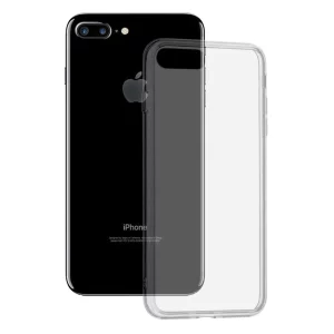 Husa pentru iPhone 7 Plus / iPhone 8 Plus - Techsuit Clear Silicone - Transparenta
