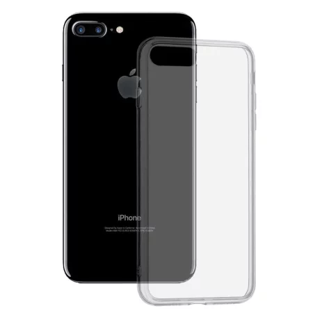 Husa pentru iPhone 7 Plus / iPhone 8 Plus - Techsuit Clear Silicone - Transparenta
