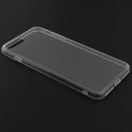 Husa pentru iPhone 7 Plus / iPhone 8 Plus - Techsuit Clear Silicone - Transparenta