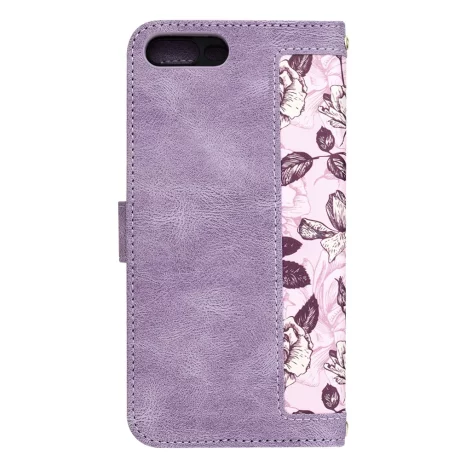 Husa pentru iPhone 7 Plus / iPhone 8 Plus - Techsuit FlipCraft - Mysterious Purple