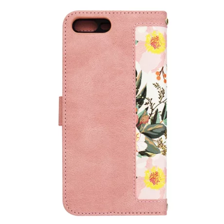 Husa pentru iPhone 7 Plus / iPhone 8 Plus - Techsuit FlipCraft - Sweetheart Pink
