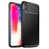 Husa pentru iPhone X, iPhone 10 / iPhone XS - Techsuit CarbonFiber - Black