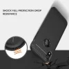 Husa pentru iPhone XR - Techsuit Carbon Silicone - Black