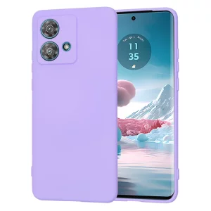 Husa pentru Motorola Edge 40 Neo - Techsuit SoftFlex - Light Purple