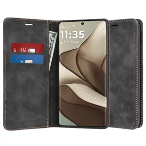 Husa pentru Motorola Edge 50 - Techsuit Confy Cover - Black