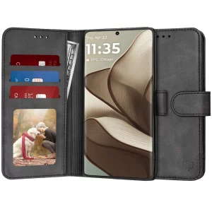 Husa pentru Motorola Edge 50 - Techsuit Diary Book - Black
