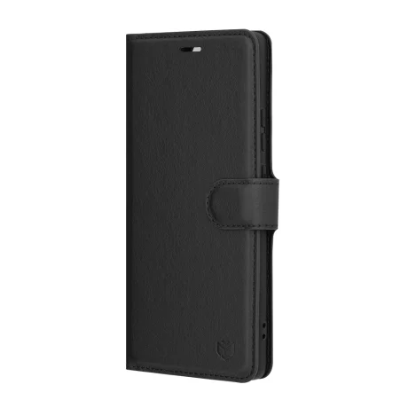 Husa pentru Motorola Edge 50 - Techsuit Leather Folio - Black