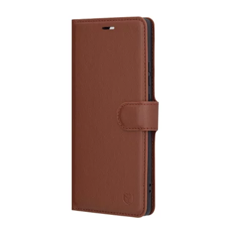 Husa pentru Motorola Edge 50 - Techsuit Leather Folio - Brown