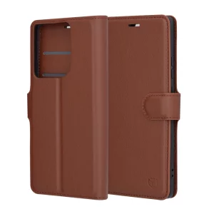 Husa pentru Motorola Edge 50 - Techsuit Leather Folio - Brown