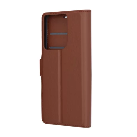 Husa pentru Motorola Edge 50 - Techsuit Leather Folio - Brown