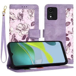 Husa pentru Motorola Moto E13 - Techsuit FlipCraft - Mysterious Purple