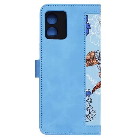 Husa pentru Motorola Moto E13 - Techsuit FlipCraft - Vibrant Blue