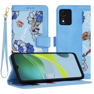 Husa pentru Motorola Moto E13 - Techsuit FlipCraft - Vibrant Blue