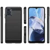 Husa pentru Motorola Moto E22 / Moto E22i - Techsuit Carbon Silicone - Black