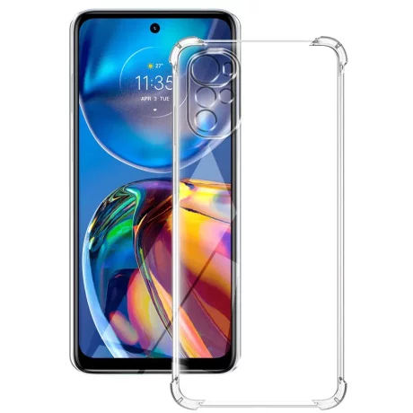 Husa pentru Motorola Moto E32 / Moto E32s / Moto G22 - Techsuit Shockproof Clear Silicone - Clear