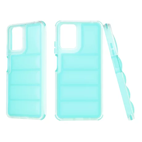 Husa pentru Motorola Moto G04 / Moto G04s / Moto G24 / Moto E14 - Techsuit Wave Shield - Turquoise