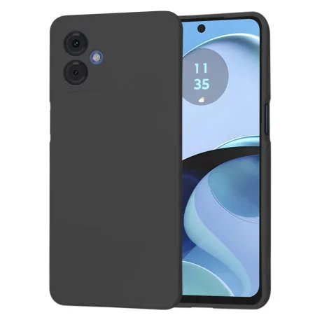 Husa pentru Motorola Moto G14 - Techsuit SoftFlex - Black
