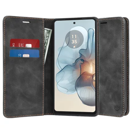 Husa pentru Motorola Moto G24 Power - Techsuit Confy Cover - Black