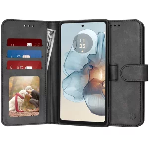 Husa pentru Motorola Moto G24 Power - Techsuit Diary Book - Black