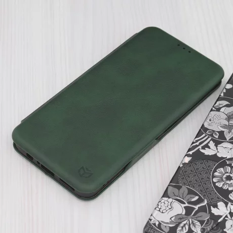 Husa pentru Motorola Moto G34 / Moto G45 - Techsuit Safe Wallet Plus - Green